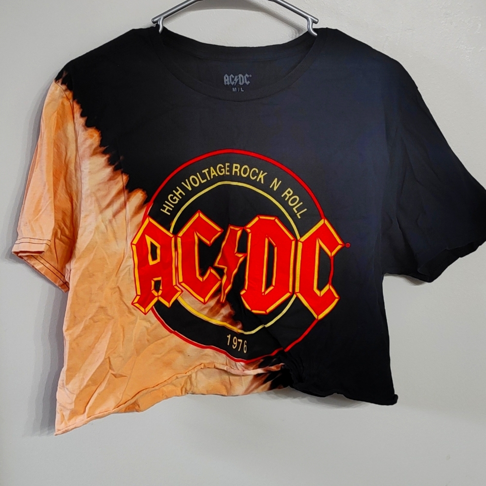 Bleach crop top size M/L